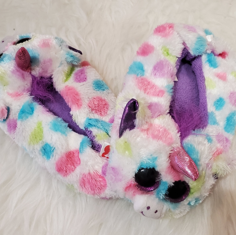 TY beanie slipper socks (wishful)